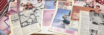 £2 • Buy Vintage Babies Magazine Knitting Patterns Approx 18