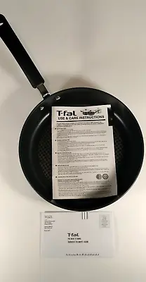 T-fal Ultimate Hard Anodized Nonstick Pan 10  Oven Safe Black W/ Lid E91897 NEW • $30