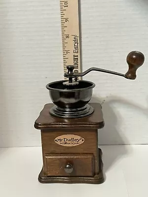 Mr. Dudley International Coffee Grinder With Drawer Crank Vintage Decore • $29.99