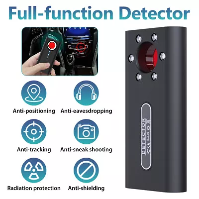 Anti Spy Hidden Camera Lens Bug Detector GSM Signal Finder RF Tracker Audio NEW • $16.93