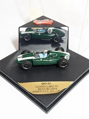 £15 • Buy Quartzo 1:43 Cooper Climax T51 Q4101 Bruce Mclaren Winner USA GP 1959 Boxed F1