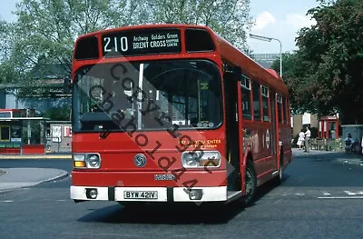 London Transport LS421 BYW421V Original 35mm Colour Slide • £2