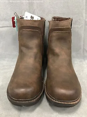 Women's Brown Lukees By Muk Luks Boots Size 11 • $14.99