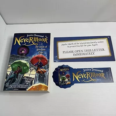 Nevermoor By Jessica Townsend Nevermoor Book 1 Fantasy Book W Bookmarks • $14.20