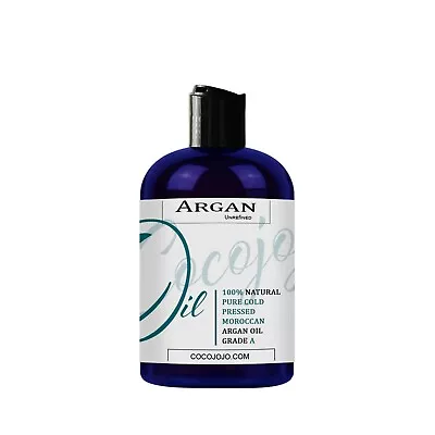 Argon Argan Oil From Morocco With Pop Cap Unrefined With Argan Odor 8 Oz Organic • $17.99