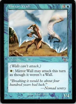 Mirror  Wall -  Creature - Wall -  Magic The Gathering • $1.63