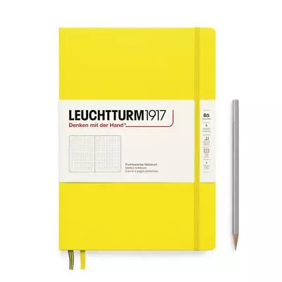 Composition Hardcover Dotted Notebook 219 Numbered Page (Lemon) - B5 • $56.34