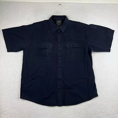 5.11 Tactical Series Button-Up Shirt Double Pocket Canvas Vented Men’s XL • $4.99