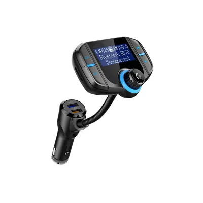 In-Car Bluetooth/Wireless FM Transmitter MP3 Radio Adapter Car Kit USB Charger • $12.99