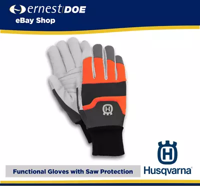 £22.95 • Buy Husqvarna Chainsaw Protective Functional Work Gloves | Chainsaw Gloves