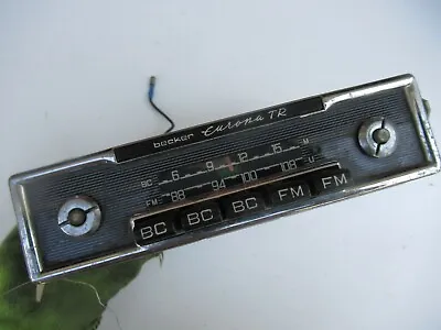 Vintage Mercedes BECKER  EUROPA TR / MU  5 Button BC/FM Car Radio  • $700