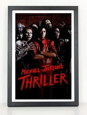 Michael Jackson Thriller Reproduction Poster Print - Home Decor - No Frame • $18.99