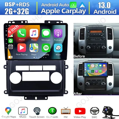 For Nissan Frontier 2009-2012 Android 13.0 Car GPS Radio Player Stereo CarPlay • $143.98