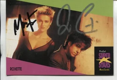 ROXETTE  Signed AUTOGRAPH 9958 • $5.50