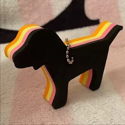 Victoria's Secret Pink Collectible Display Foam Mini Dog Keychain • $14.99