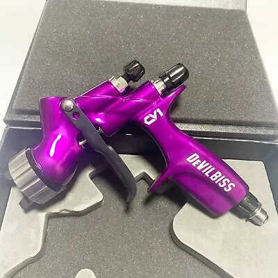 $129.99 • Buy 1.3mm Nozzle Car Paint Tool Pistol 600 ML HVLP Devilbiss Purple CV1 Spray Gun
