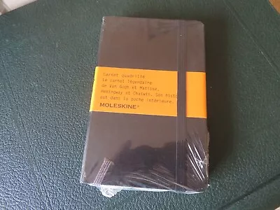 Moleskine Professional Notebook SEALED  Carnet Quadrille  5.5  X 3.75  • $19.75