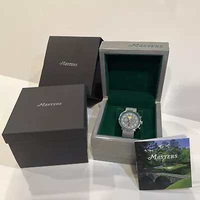 Augusta National Masters Watch The Masters Watch Silicone Band New • $490