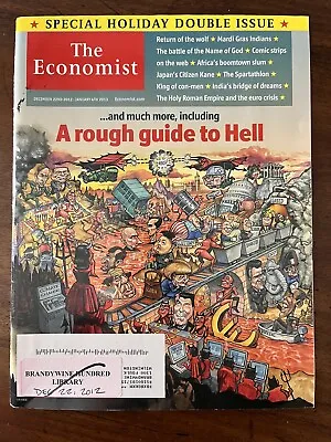 The Economist Magazine December 22 2012 - January 4 2013 A Rough Guide To Hell • $2500