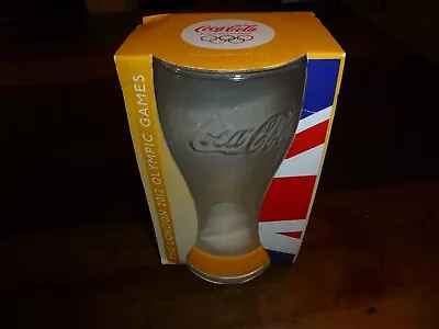 2012 London Olympic Games Coca Cola McDonald’s Commemorative Glass & Wristband • $10