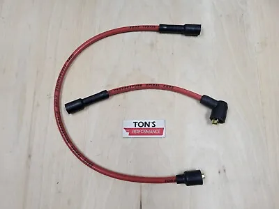 Ton's Spark Plug Wires For Harley Touring 1986 - 2003 Sportster XL FLT 86-03 Red • $19.18