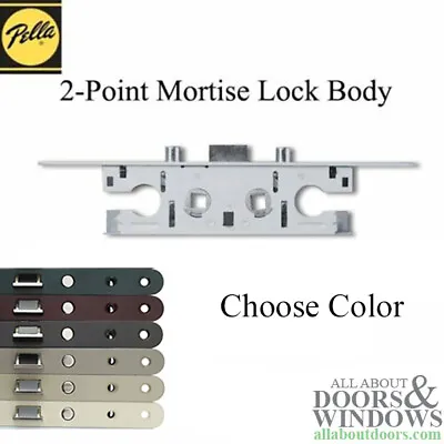 Pella 2 Point Mortise Lock For Storm Door 2-Bolt Mortise Lock Keyable Lock Body • $40.95