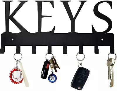 Key Holder For Nail-Free Key Organizer Wall Mounted Hooks Metal Rack For Home • $9.71