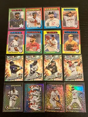 Topps Heritage 2024 SPs Topps 2024 Home Run Challenge SPs/Rookies 61 Card Lot • $22.50