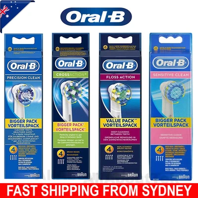 $75.95 • Buy Genuine Braun Oral B Replacement Electric Toothbrush Heads