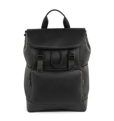 Bugatti Central Backpack - Black Leather NWT! • $99.99