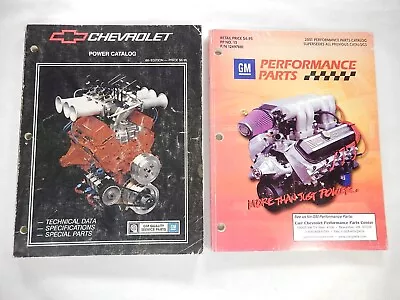 Chevrolet Power Catalog - 1988 And GM Performance Parts - 2000 (2 Catalogs) • $24.95