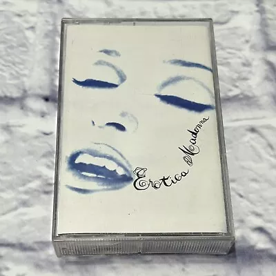 1992 Madonna Erotica Cassette Tape Pop Music Maverick Vintage 90s • $9.99
