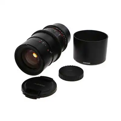 Samyang Cine VDSLR II 100mm T3.1 ED UMC (DS) Full-Frame Macro Lens • $389.99