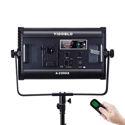 Yidoblo 70W A-2200IX Remote Control LED Video Studio Light For Photography • $239