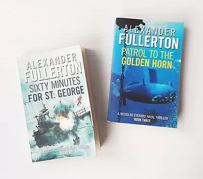 Nicholas Everard Naval Thrillers X2 Paperback Books By Alexander Fullerton • $24