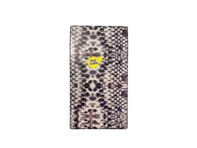 Snakeskin Plastic Design Cigarette Hard Case Pack Holder Fits 100's • $12.95