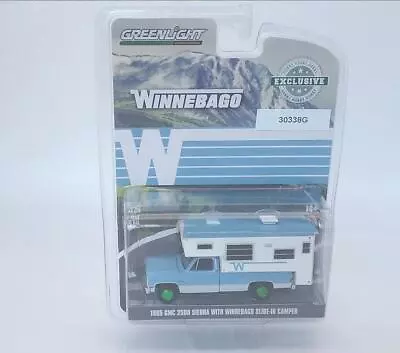 1985 GMC Sierra 2500 With Winnebago Slide-In Camper In Light Blue And Frost Whit • $26.69