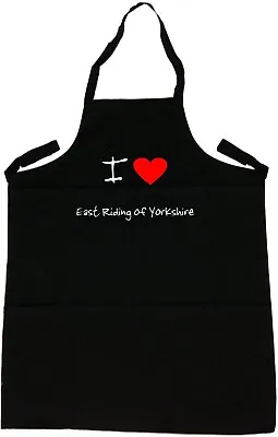 I Love Heart East Riding Of Yorkshire Apron • £12.99