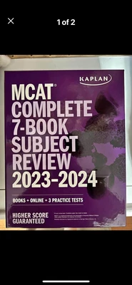 $120 • Buy MCAT Complete 7-Book Subject Review 2023-2024 (Paperless) Discounted Set
