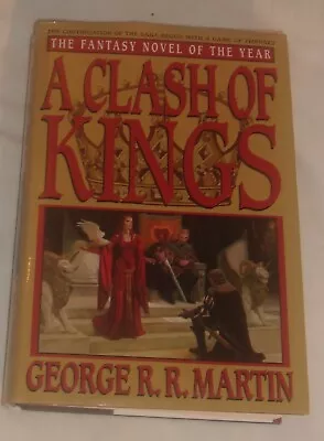 George R.r. Martin A Clash Of Kings Hardcover By Bantam Spectra 1999 1st Edition • $74.99