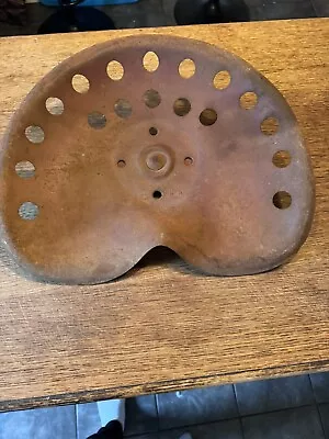 Vintage Metal Tractor Seat • $40