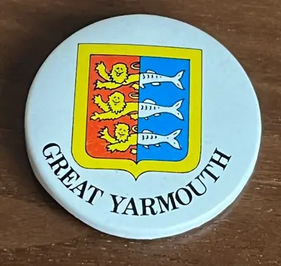 Great Yarmouth Vintage Button Badge  • $3.72