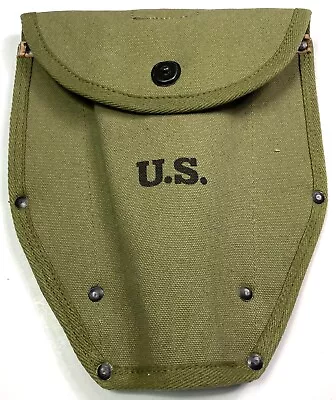  Wwii Us M43 M1943 Entrenching Shovel Tool Carrier Cover-od#3 • $31.96