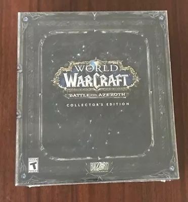 World Of Warcraft Battle For Azeroth Collectors Edition NEW  NIB WOW  PC  • $139.99