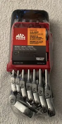 Mac Tools 12 Pc. Metric 12 Pt. Flexible Head Ratcheting Wrench Set • $310