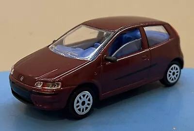 Majorette 1:43 Fiat Punto Mk2 3-Door - Very Rare Dark Red  • $6.84