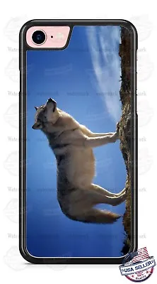 GRAY HUNTER WOLF PHONE CASE COVER FOR IPHONE SAMSUNG GOOGLE LG • $21.94