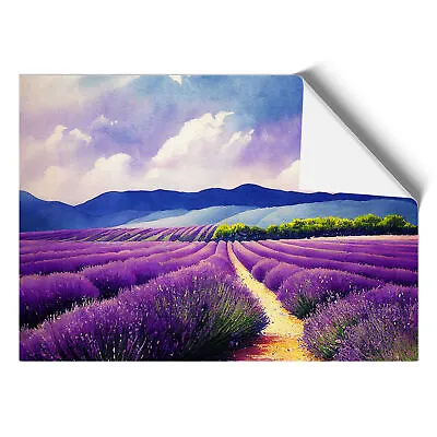 Lavender Field Vol.2 Wall Art Print Framed Canvas Picture Poster Decor • £16.95