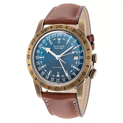 Glycine Men's GL0308 Airman The Chief 40mm Automatic Watch • $599