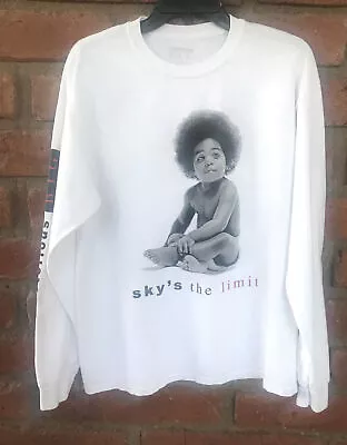 Brooklyn Mint Notorious B.I.G. BIG Biggie Sky's The Limit T Shirt Mens Size L • $25